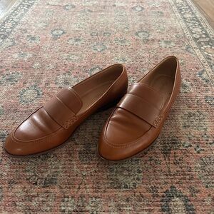 Madewell Brown Leather Loafers